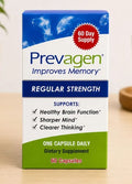 Prevagen Regular Strength Memory Supplement | 60 Capsules | One Daily Brain Health Support | 60-Day Supply