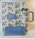 Stanley x LoveShackFancy Quencher 40oz Tumbler Holiday Rosa Beaux Blue Floral with Handle & Straw