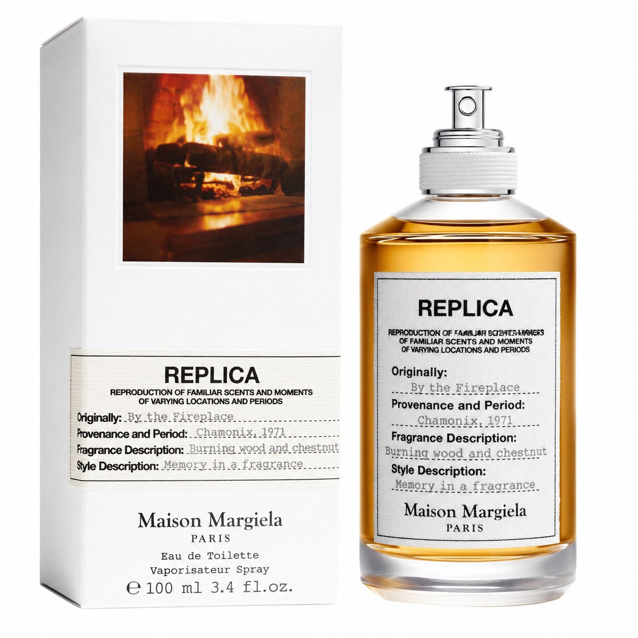 Maison Margiela REPLICA By the Fireplace Eau de Toilette 3.4 oz /