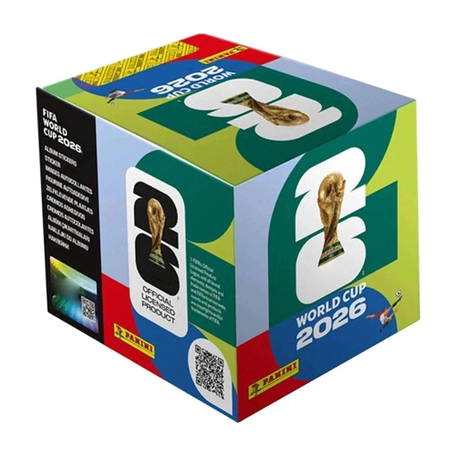 Panini FIFA World Cup 2026™ Official Sticker Collection 50 Pack Box – 350 Stickers – Approx. 11.5 oz